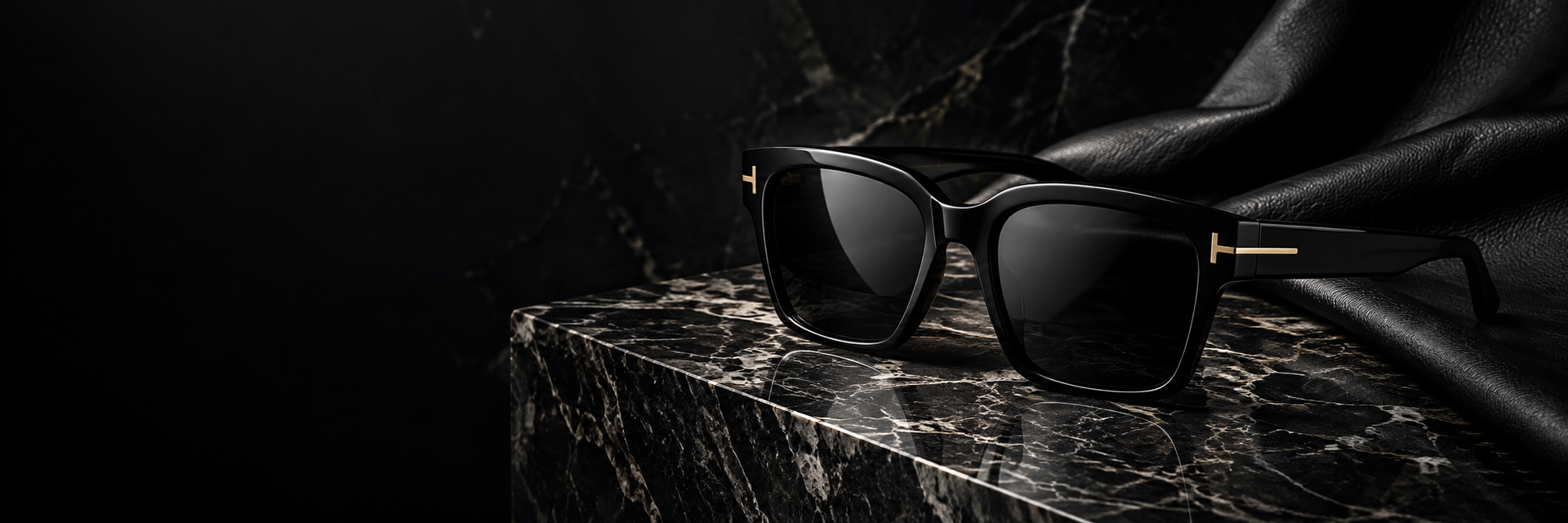 TOM FORD footer eyewear editorial